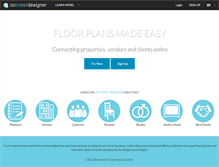 Tablet Screenshot of 3deventdesigner.com